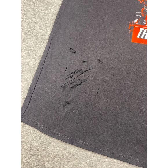 DC Comics The Suicide Squad Character Grid Distressed Oversized T-Shirt Size L - Picture 4 of 11